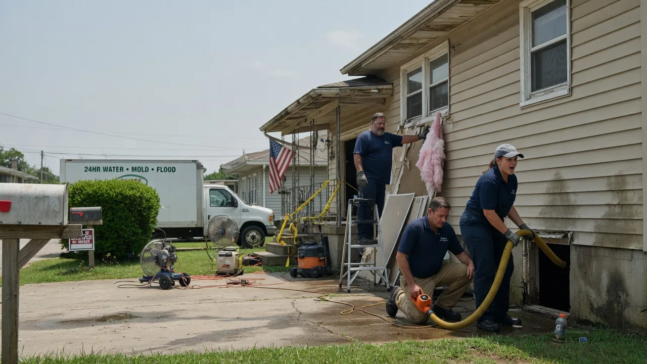 Water Damage Repair in Kinnear, WY near me
